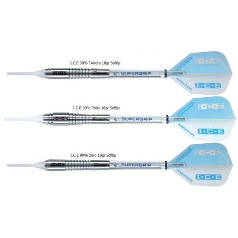 Rzutki Harrows Ice 90% Softip HS-TNK-000013125 Rzutki Harrows Ice 90% Softip HS-TNK-000013125