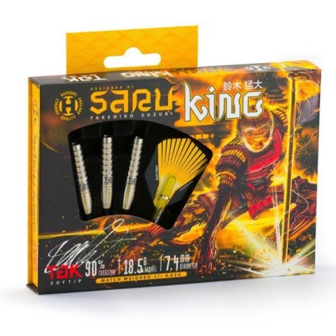 Rzutki Harrows Saru King 90% Softip HS-TNK-000013795 Rzutki Harrows Saru King 90% Softip HS-TNK-000013795