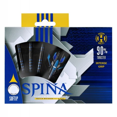 Rzutki Harrows Spina Black 90% Softip HS-TNK-000013753 Rzutki Harrows Spina Black 90% Softip HS-TNK-000013753
