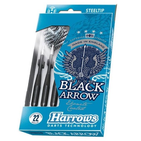 Rzutki Harrows Black Arrow Steeltip HS-TNK-000013143 Rzutki Harrows Black Arrow Steeltip HS-TNK-000013143