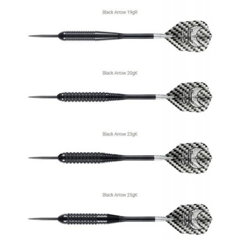 Rzutki Harrows Black Arrow Steeltip HS-TNK-000013143 Rzutki Harrows Black Arrow Steeltip HS-TNK-000013143