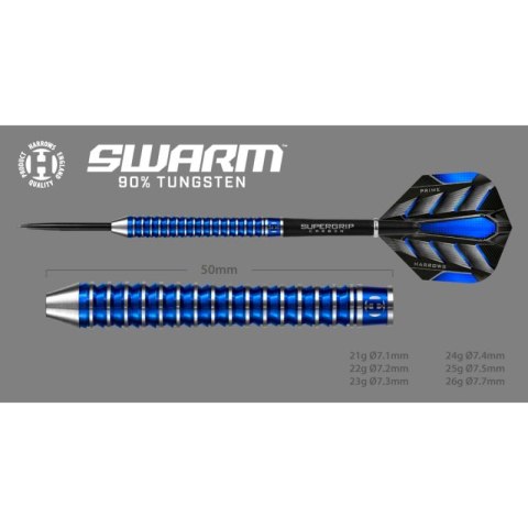 Rzutki Harrows Swarm 90% Steeltip HS-TNK-000013891 Rzutki Harrows Swarm 90% Steeltip HS-TNK-000013891