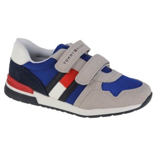 Buty Tommy Hilfiger Low Cut Velcro Sneaker Jr T1B4-32236-1040X602