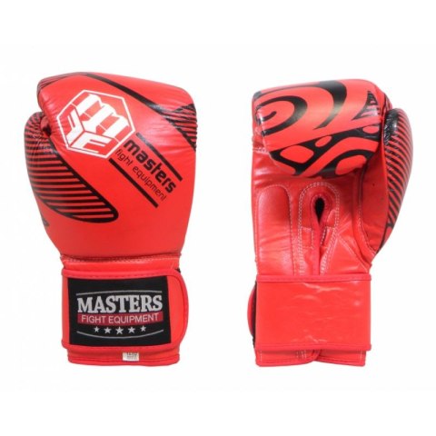 Rękawice bokserskie Masters Rbt-Red 0180602-12