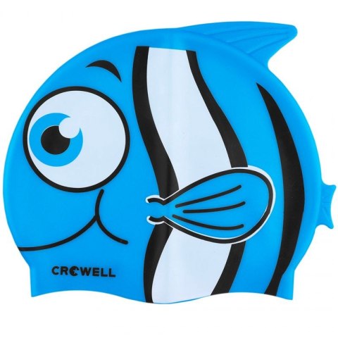 Czepek pływacki silikonowy Crowell Nemo-Jr-nieb Czepek pływacki silikonowy Crowell Nemo-Jr-nieb