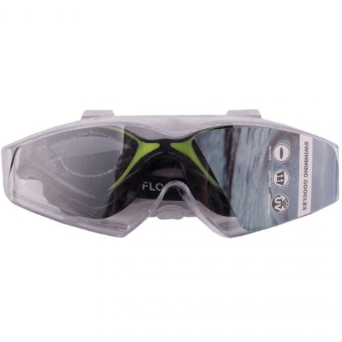 Okulary pływackie Crowell Flo okul-flo-czar-ziel Okulary pływackie Crowell Flo okul-flo-czar-ziel