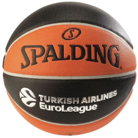 Piłka do koszykówki Spalding Euroleague TF-500 Ball 77101Z Piłka do koszykówki Spalding Euroleague TF-500 Ball 77101Z