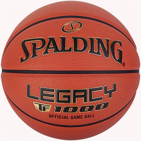 Piłka do koszykówki Spalding TF-1000 Legacy Logo Fiba 76964Z Piłka do koszykówki Spalding TF-1000 Legacy Logo Fiba 76964Z
