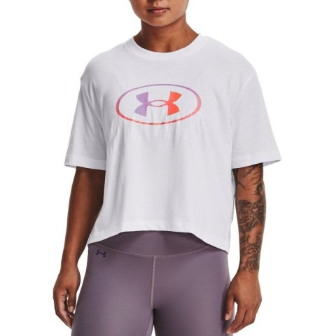 Koszulka Under Armour Live Novelty Silo SS W 1369881 100 Koszulka Under Armour Live Novelty Silo SS W 1369881 100