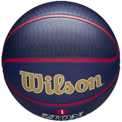 Piłka do koszykówki Wilson NBA Player Icon Zion Williamson Outdoor Ball WZ4008601XB7 Piłka do koszykówki Wilson NBA Player Icon Zion Williamson Outdoor Ball WZ4008601XB7