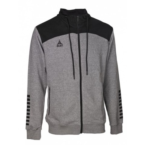 Bluza Select Oxford Zip Hoodie U T26-01811 szaro/czarna Bluza Select Oxford Zip Hoodie U T26-01811 szaro/czarna