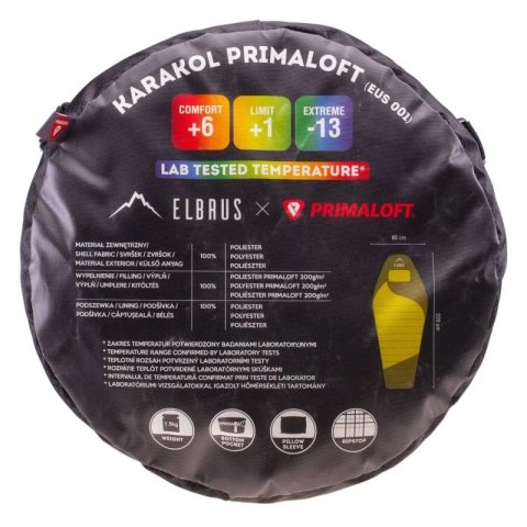Śpiwór Elbrus Karakol Primaloft 92800407771 Śpiwór Elbrus Karakol Primaloft 92800407771