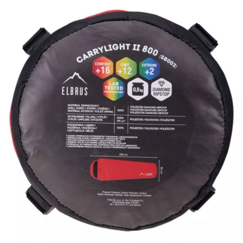 Śpiwór Elbrus Carrylight II 800 92800454767 Śpiwór Elbrus Carrylight II 800 92800454767