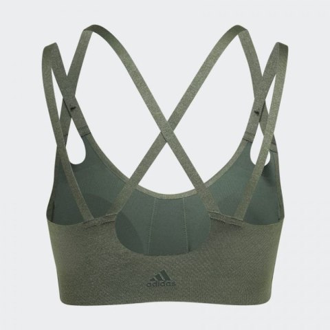 Stanik adidas Yoga Luxe Studio Light-Support Fire Bra W HL8600