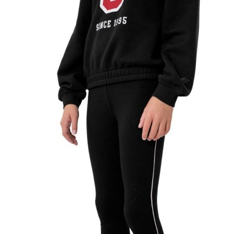 Legginsy 4F głęboka Jr HJZ22 JLEG004 20S Legginsy 4F głęboka Jr HJZ22 JLEG004 20S