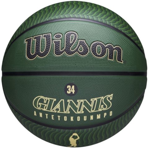 Piłka do koszykówki Wilson NBA Player Icon Giannis Antetokounmpo WZ4006201XB Piłka do koszykówki Wilson NBA Player Icon Giannis Antetokounmpo WZ4006201XB
