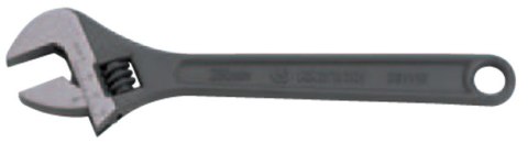 KLUCZ NASTAWNY SZWED Z PODZIAŁKĄ 30MM*250MM, CZARNY KLUCZ NASTAWNY SZWED Z PODZIAŁKĄ 30MM*250MM, CZARNY