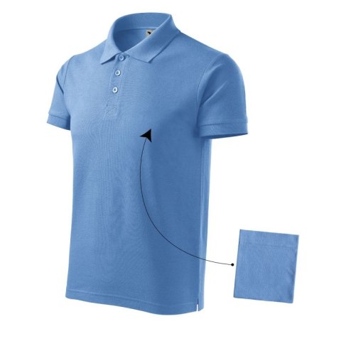 Koszulka polo Malfini Cotton M MLI-21215 błękitny Koszulka polo Malfini Cotton M MLI-21215 błękitny