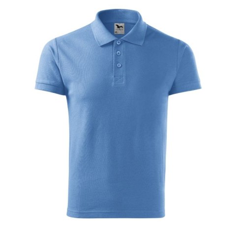 Koszulka polo Malfini Cotton M MLI-21215 błękitny Koszulka polo Malfini Cotton M MLI-21215 błękitny