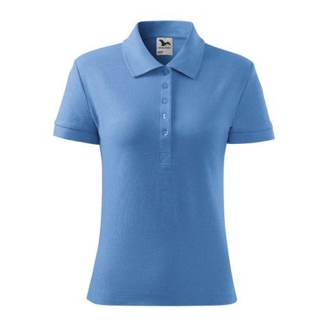 Koszulka polo Malfini Cotton W MLI-21315 błękitny Koszulka polo Malfini Cotton W MLI-21315 błękitny