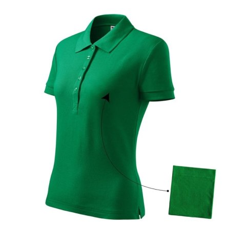 Koszulka polo Malfini Cotton W MLI-21316 zieleń trawy Koszulka polo Malfini Cotton W MLI-21316 zieleń trawy