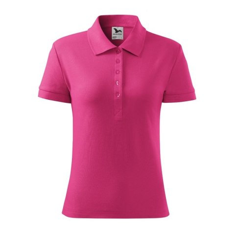 Koszulka polo Malfini Cotton W MLI-21340 czerwień purpurowa Koszulka polo Malfini Cotton W MLI-21340 czerwień purpurowa