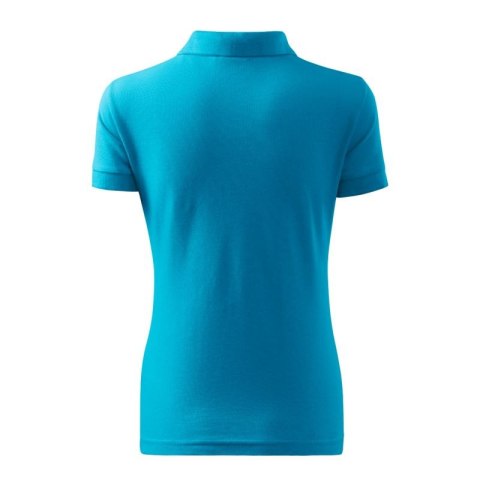 Koszulka polo Malfini Cotton W MLI-21344 turkus Koszulka polo Malfini Cotton W MLI-21344 turkus