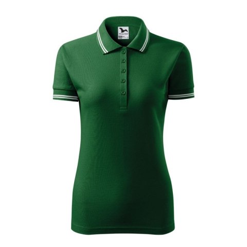 Koszulka polo Adler Urban W MLI-22006 zieleń butelkowa Koszulka polo Adler Urban W MLI-22006 zieleń butelkowa