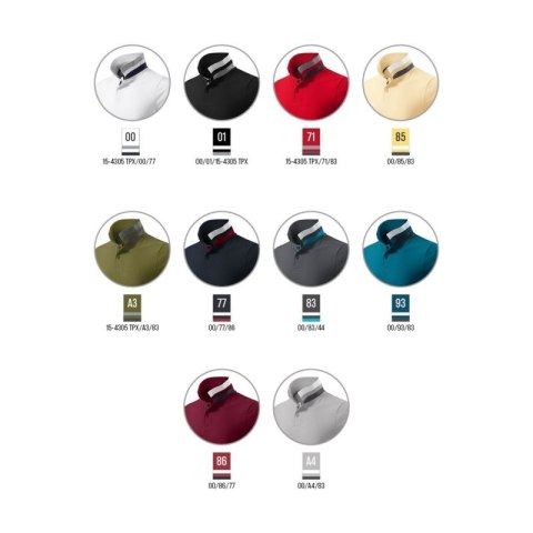 Koszulka polo Malfini Collar Up M MLI-25686 garnet Koszulka polo Malfini Collar Up M MLI-25686 garnet