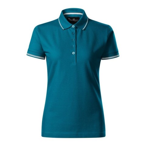Koszulka polo Malfini Perfection plain W MLI-25393 petrol blue Koszulka polo Malfini Perfection plain W MLI-25393 petrol blue