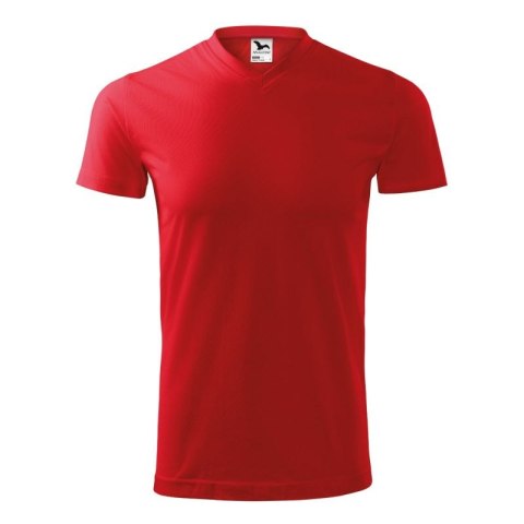 Koszulka Malfini Heavy V-neck M MLI-11107 czerwony