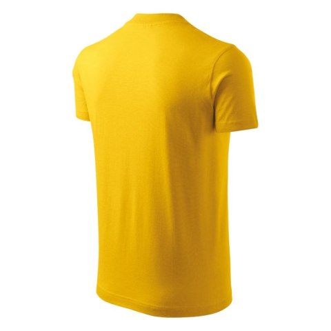 Koszulka Malfini V-neck M MLI-10204 żółty