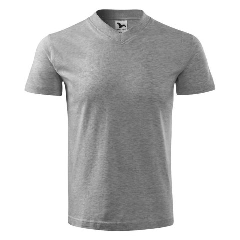 Koszulka Malfini V-neck M MLI-10212 ciemnoszary melanż
