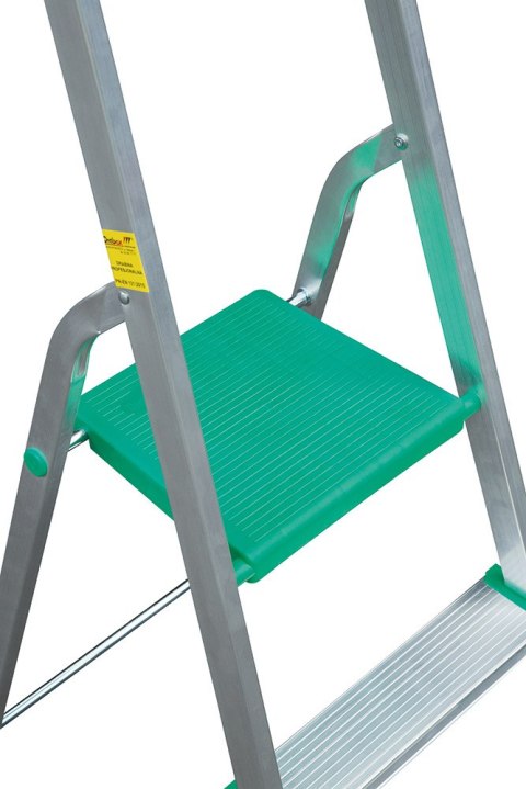 DRABINA ALUMINIOWA WOLNOSTOJĄCA 228CM 6 STOPNI + PODEST DRABINA ALUMINIOWA WOLNOSTOJĄCA 228CM 6 STOPNI + PODEST