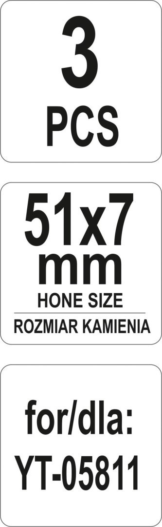 KAMIENIE WYMIENNE DO HONOWNICY 2'' KAMIENIE WYMIENNE DO HONOWNICY 2''