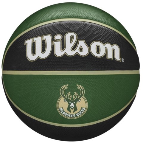 Piłka Wilson NBA Team Milwaukee Bucks Ball WTB1300XBMIL Piłka Wilson NBA Team Milwaukee Bucks Ball WTB1300XBMIL