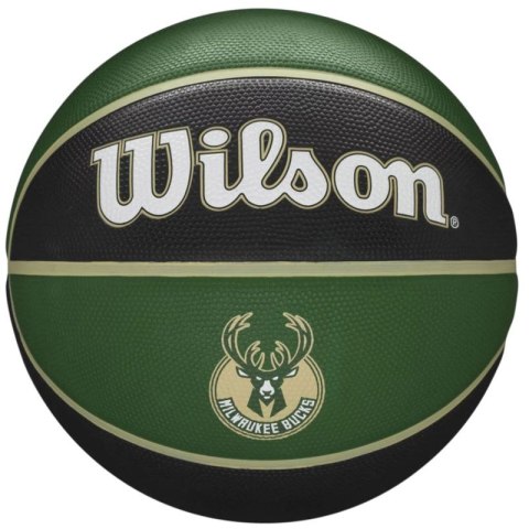 Piłka Wilson NBA Team Milwaukee Bucks Ball WTB1300XBMIL Piłka Wilson NBA Team Milwaukee Bucks Ball WTB1300XBMIL