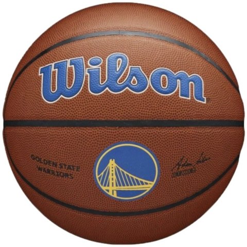 Piłka Wilson Team Alliance Golden State Warriors Ball WTB3100XBGOL Piłka Wilson Team Alliance Golden State Warriors Ball WTB3100XBGOL