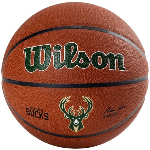 Piłka Wilson Team Alliance Milwaukee Bucks Ball WTB3100XBMIL Piłka Wilson Team Alliance Milwaukee Bucks Ball WTB3100XBMIL