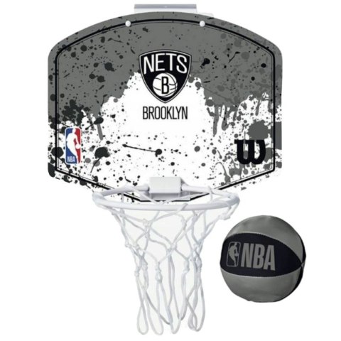 Tablica do koszykówki Mini Wilson NBA Team Brooklyn Nets Mini Hoop WTBA1302BRO Tablica do koszykówki Mini Wilson NBA Team Brooklyn Nets Mini Hoop WTBA1302BRO