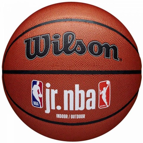 Piłka koszykowa Wilson JR NBA Logo Indoor Outdoor WZ2009801XB7 Piłka koszykowa Wilson JR NBA Logo Indoor Outdoor WZ2009801XB7