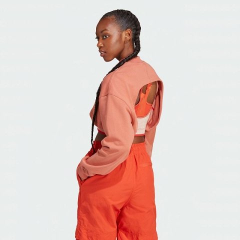Bluza adidas by Stella McCartney TrueCasual Cropped Sportswear Sweatshirt W HT1111 Bluza adidas by Stella McCartney TrueCasual Cropped Sportswear Sweatshirt W HT1111