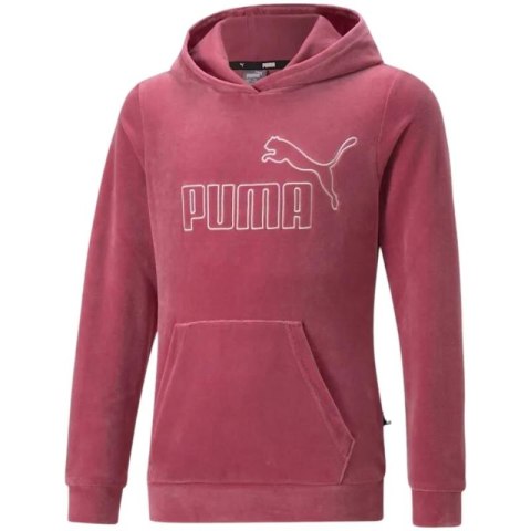 Bluza Puma Ess + Velour Hoodie G Jr 671040 45 Bluza Puma Ess + Velour Hoodie G Jr 671040 45