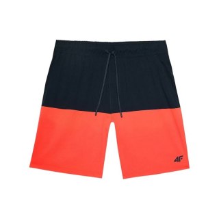 Szorty 4F M 4FSS23UBDSM025 czerwony neon