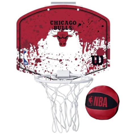 Tablica do koszykówki Wilson NBA Team Chicago Bulls Mini Hoop WTBA1302CHI Tablica do koszykówki Wilson NBA Team Chicago Bulls Mini Hoop WTBA1302CHI