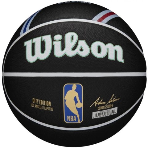 Piłka do koszykówki Wilson NBA Team City Collector Los Angeles Clippers Ball WZ4016413ID Piłka do koszykówki Wilson NBA Team City Collector Los Angeles Clippers Ball WZ4016413ID