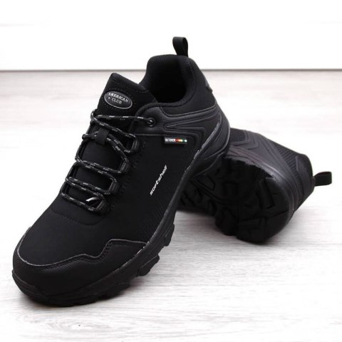 Buty sportowe softshell American Club Jr AM930 czarne Buty sportowe softshell American Club Jr AM930 czarne