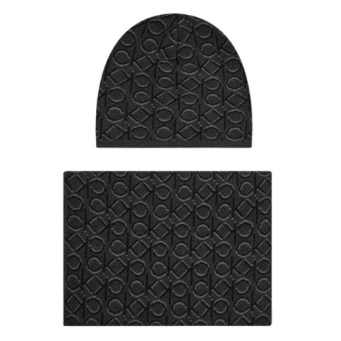 Czapka + szalik Calvin Klein Shadow Monogram M K50K507498 Czapka + szalik Calvin Klein Shadow Monogram M K50K507498
