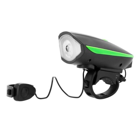 Lampka rowerowa z klaksonem Spokey Raini SPK-942714