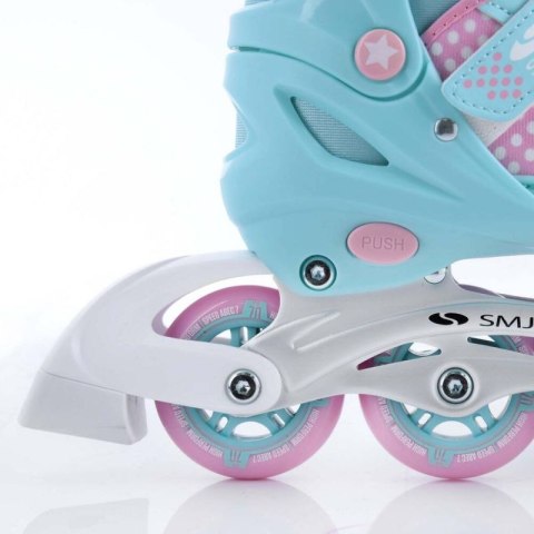 Rolki regulowane SMJ sport 2w1 Jr Lili